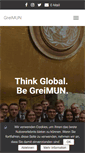 Mobile Screenshot of greimun.org