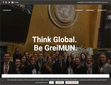 Tablet Screenshot of greimun.org